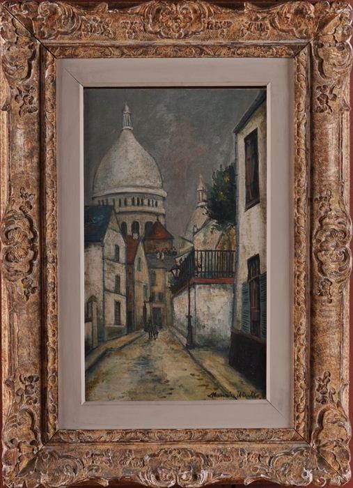 Sacre Coeur Oil Painting by Maurice Utrillo