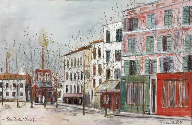 Saint-denis Oil Painting by Maurice Utrillo
