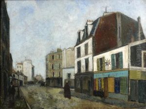 Marchand De Couleurs A Saint-ouen (seine Saint Denis)