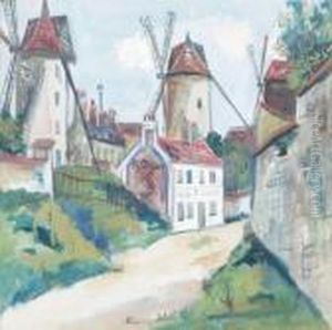 les Trois Moulins A Montmartre