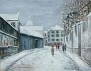 Rue Norvins A Montmartre