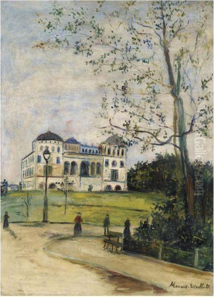 L'observatoire Du Parc Montsouris Oil Painting by Maurice Utrillo