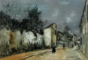 Rue Des Saules A Montmartre