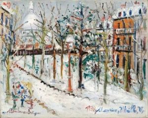 Montmartre Sous La Neige