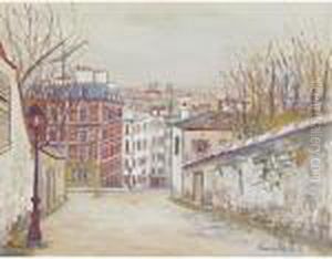 Rue Du Mont-cenis A Montmartre