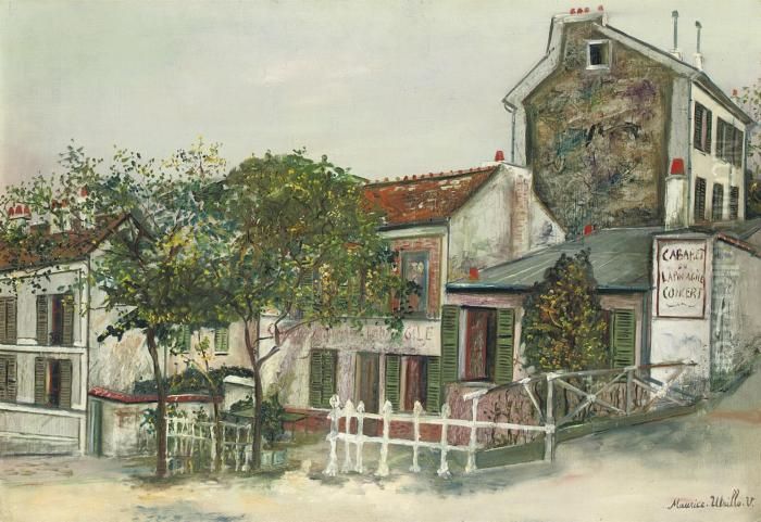Le Lapin Agile Oil Painting by Maurice Utrillo
