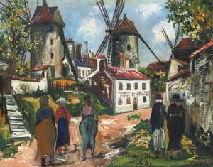 Les Anciens Moulins De La Galette, Montmartre