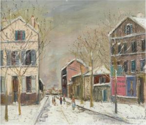 Bourg-la-reine Sous La Neige
