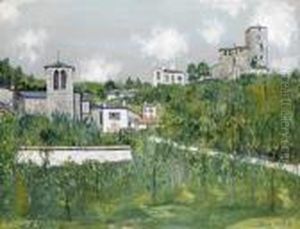 Eglise Et Chateau D'albigny