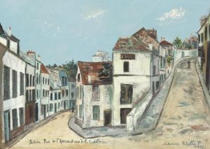 Pontoise. Rue De L'eperon Et Rue De La Coutellerie