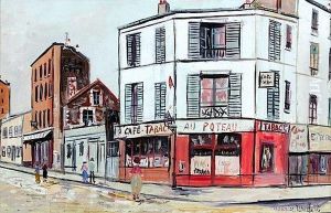 Montmartre, La Rue Du Poteau, Circa 1936
