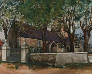 Eglise A Genets, Manche