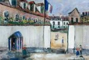 Paris, La Caserne De Boulevard Morland