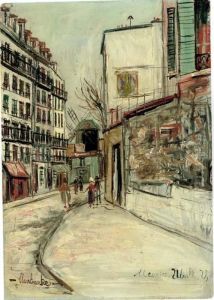 Rue Lepic A Montmartre