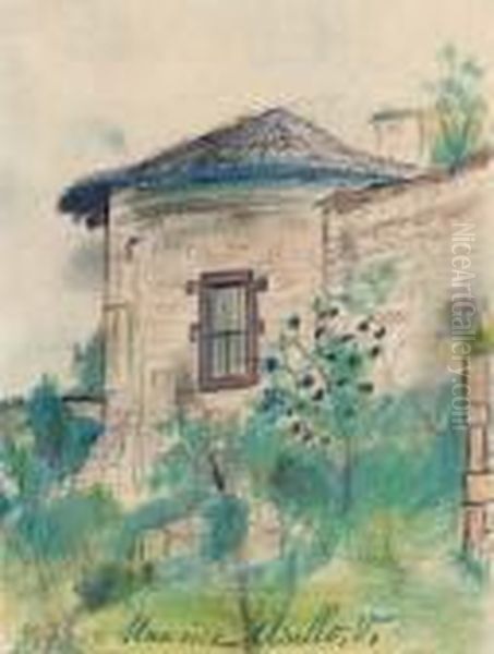 St. Bernard (ain) Oil Painting by Maurice Utrillo