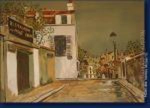 La Rue Du Mont-cenis A Montmartre