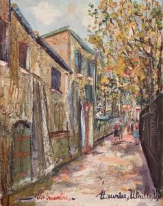 La Rue Saint-vincent A Montmartre
