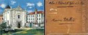 Alix (rhone), L'eglise Et La Place (ca. 1925)