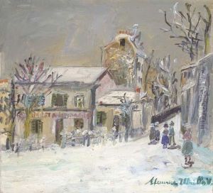 Le Lapin Agile Sous La Neige