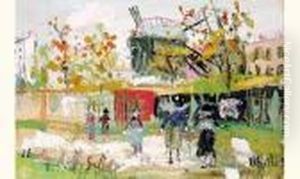 Le Moulin De La Galette, Montmartre