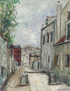 Rue Du Mont-cenis A Montmartre