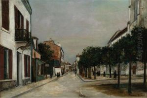 Rue Du Moutier Et Place De La Mairie A Villejuif