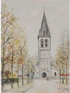 Eglise De Croissy (seine-et-oise)