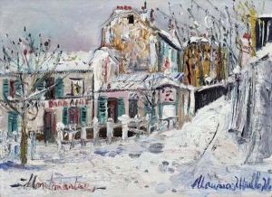 Le Lapin Agile, Effet De Neige.