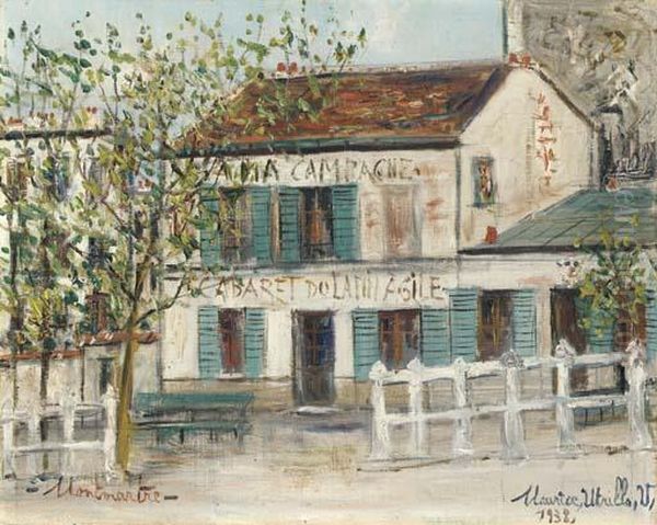 Le Lapin Agile Oil Painting by Maurice Utrillo