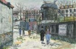 Le Moulin De La Galette A Montmartre