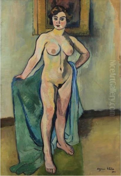 Grand Nu Au Tableau Oil Painting by Suzanne Valadon
