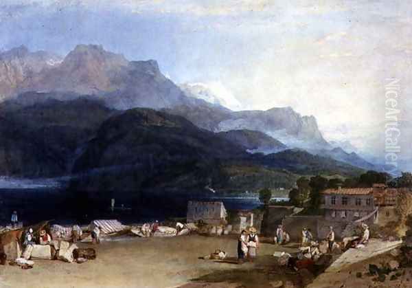 Lake of Brienz Oil Painting by Joseph Mallord William Turner