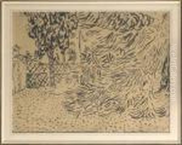 Coin De Jardin Oil Painting by Louis Valtat