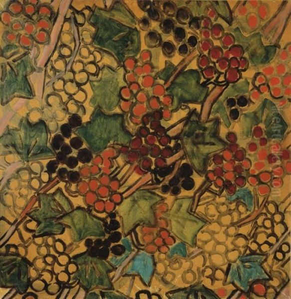 Les Grappes De Raisin Oil Painting by Louis Valtat