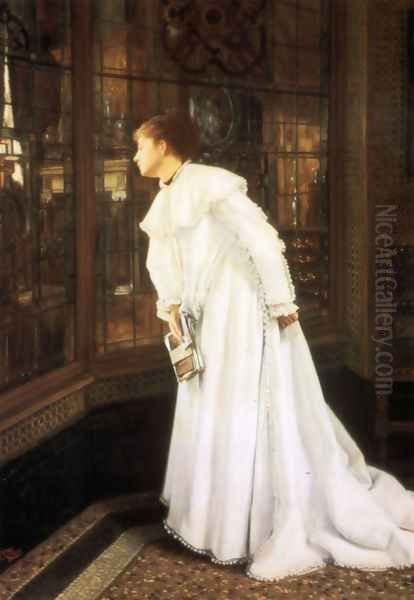 The Stairs Oil Painting by James Jacques Joseph Tissot