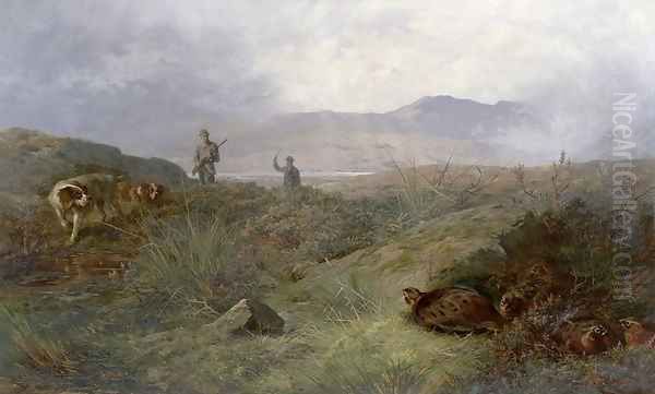 Suspense Oil Painting by Archibald Thorburn