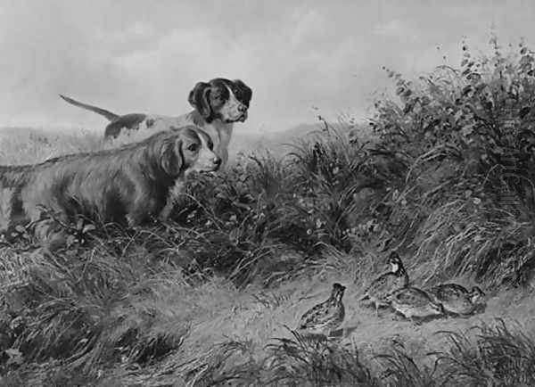 On Point Oil Painting by Arthur Fitzwilliam Tait
