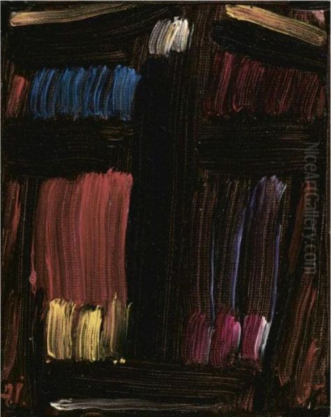 Meditation Oil Painting by Alexei Jawlensky