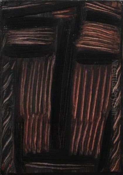 Grosse Meditation Xxxv: Der 
Weise Mann Aus Der Waldhutte (large Meditation: The Wise Man From The 
Cottage In The Wood) Oil Painting by Alexei Jawlensky