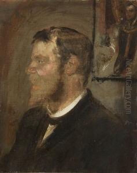 S Oil Painting by Lenbach Franz Von