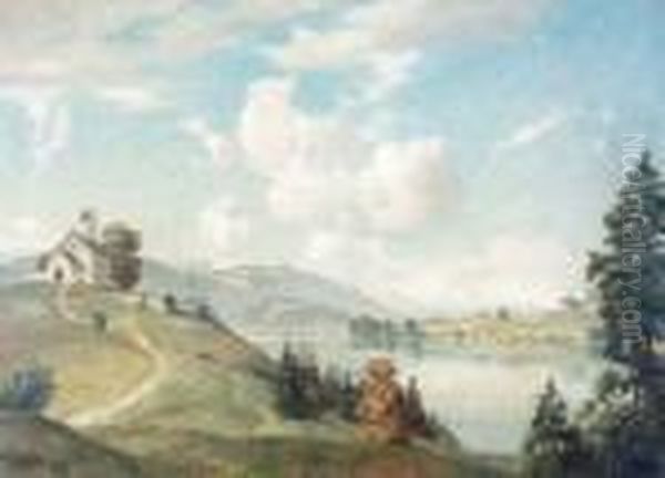 Mch Oil Painting by Fritz Wagner