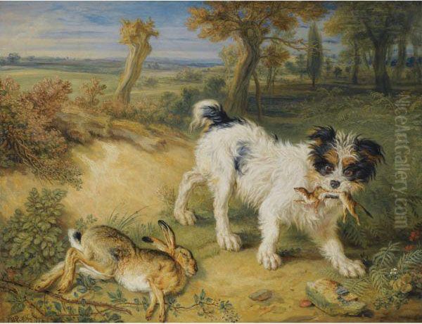 Measure For Measure, Or The Biter Bit Oil Painting by James Ward