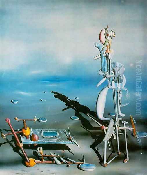 Indefinite Divisibility Oil Painting by Yves Tanguy