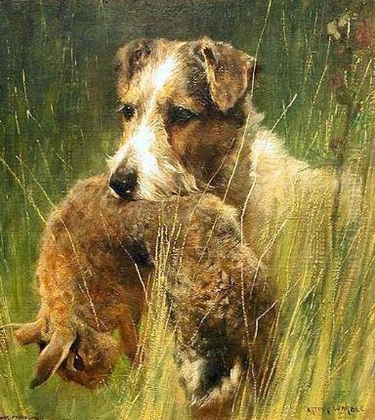 Wardle Oil Painting by Arthur Wardle