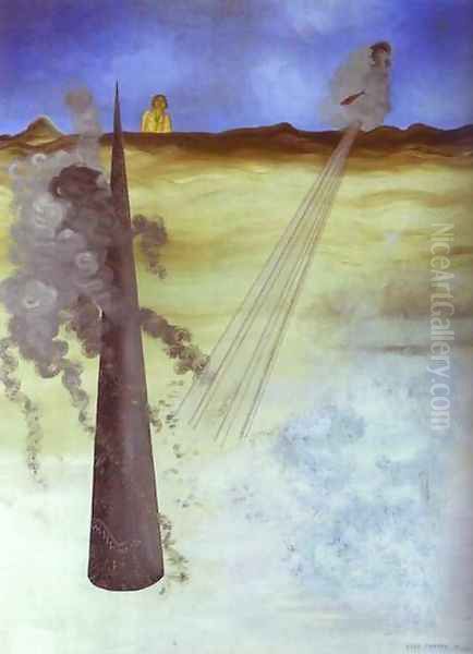 I Came Like I Promised Oil Painting by Yves Tanguy