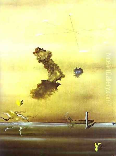 Outside Oil Painting by Yves Tanguy
