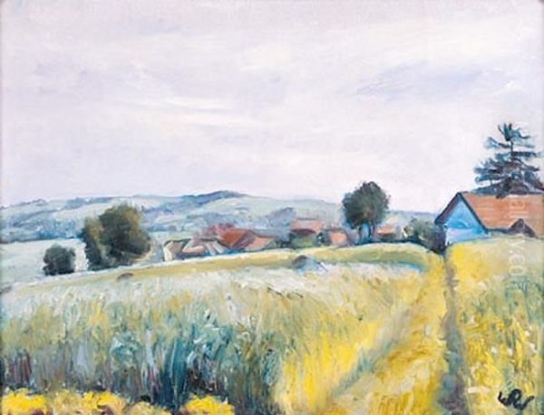 Pejzaz Oil Painting by Wojciech Weiss