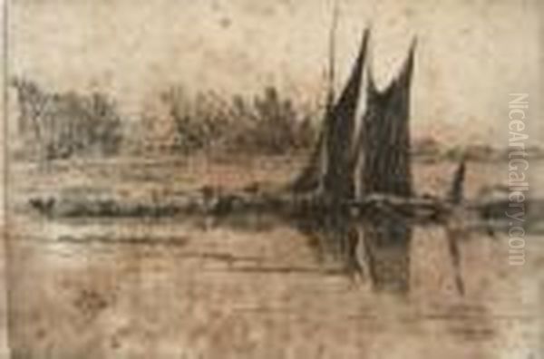 Hurlingham Oil Painting by James Abbott McNeill Whistler