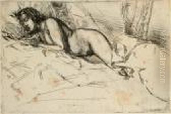 Venus Oil Painting by James Abbott McNeill Whistler