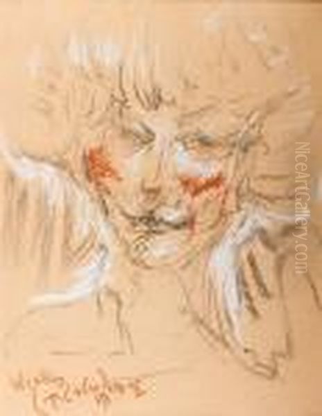 Portret Idalii Iwanowskiej Oil Painting by Stanislaw Ignacy Witkiewicz-Witkacy